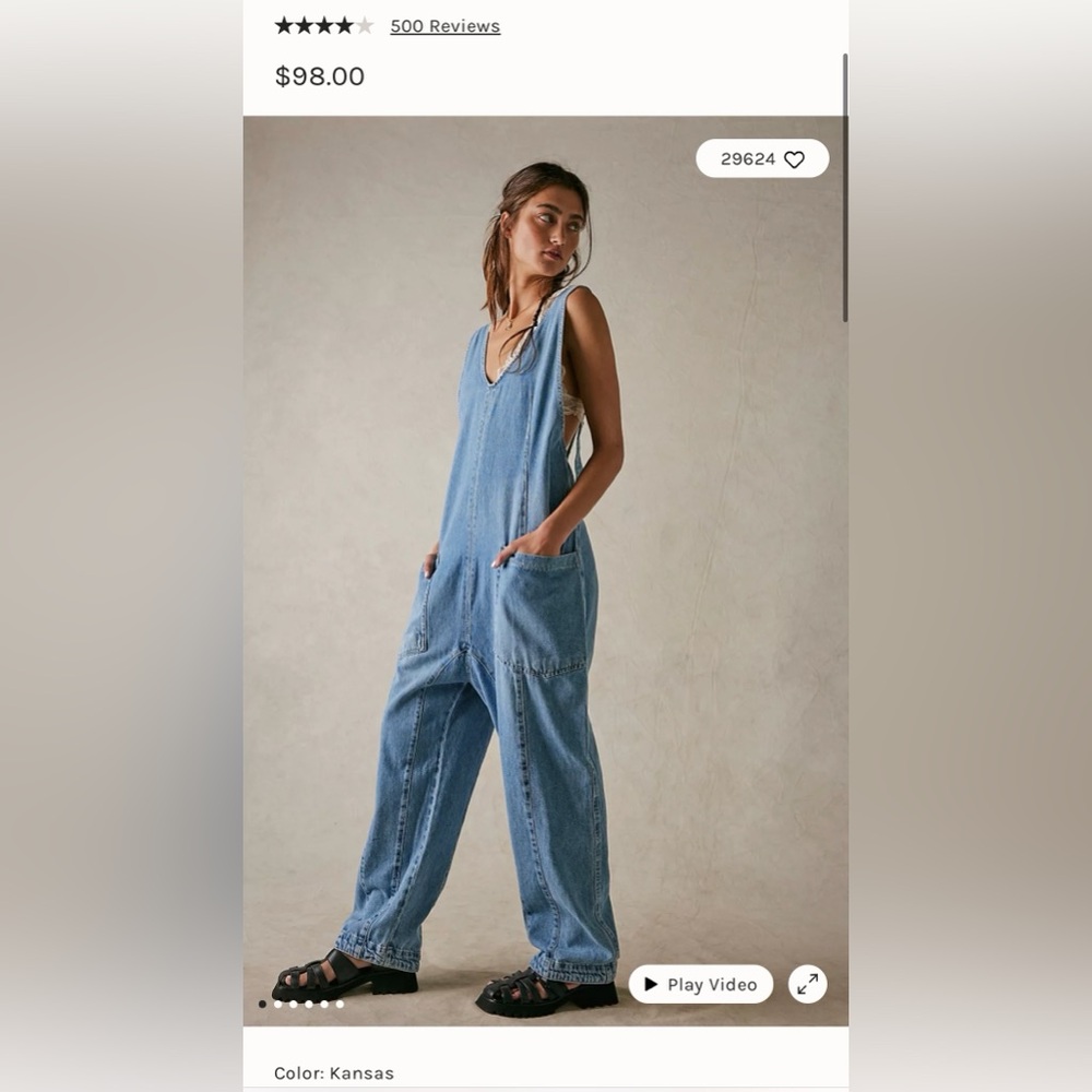 We the Free High Roller Jumpsuit